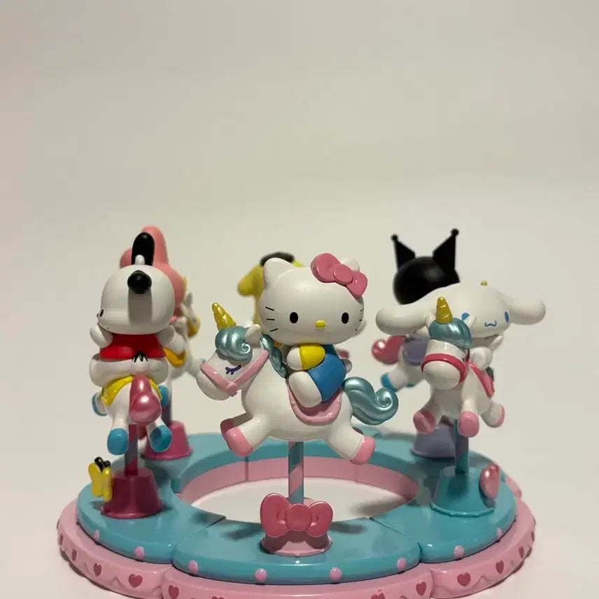 [BUNJANG] Sanrio Carousel Figure Bundle Set / 산리오회전목마피규어(일괄)