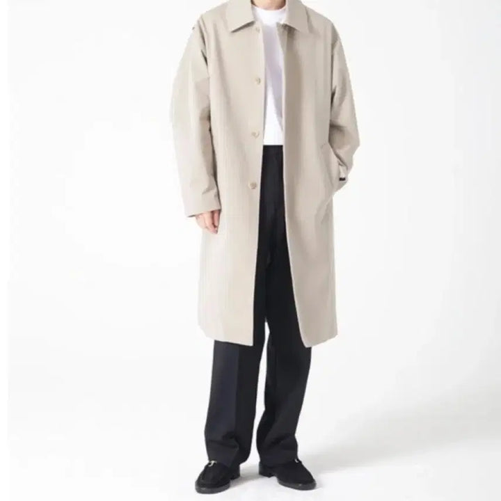 [BUNJANG] Modified Trench Mac Coat Beige / MODIFIED 모디파이드 트렌치 맥코트 L
