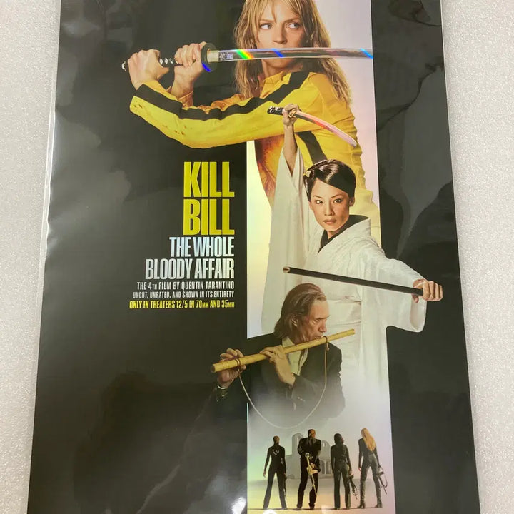 [BUNJANG] Kill Bill Artgraphy Poster Set (A+B) / 킬빌 아트그라피 포스터 (하자 있음)