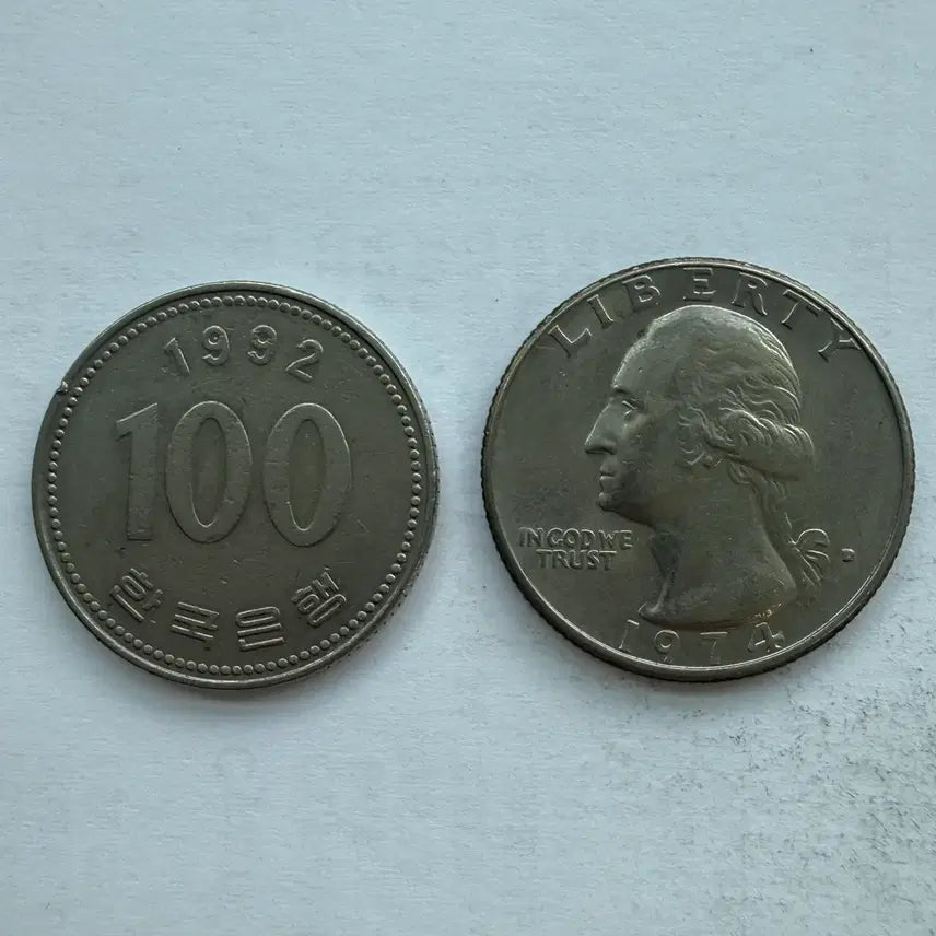 [BUNJANG] 1974 US Quarter Dollar Coin / 1974년 미국 쿼터달러 동전 S3547