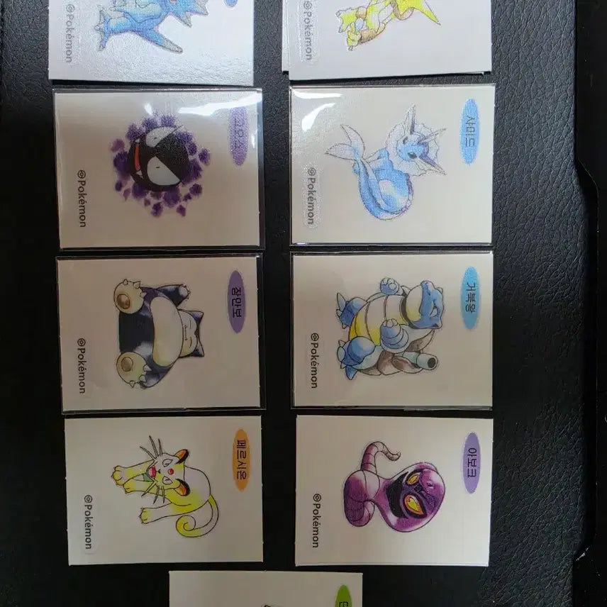 [BUNJANG] Pokemon Artwork Ttibsial Stickers / 포켓몬 아트워크 띠부씰 판매