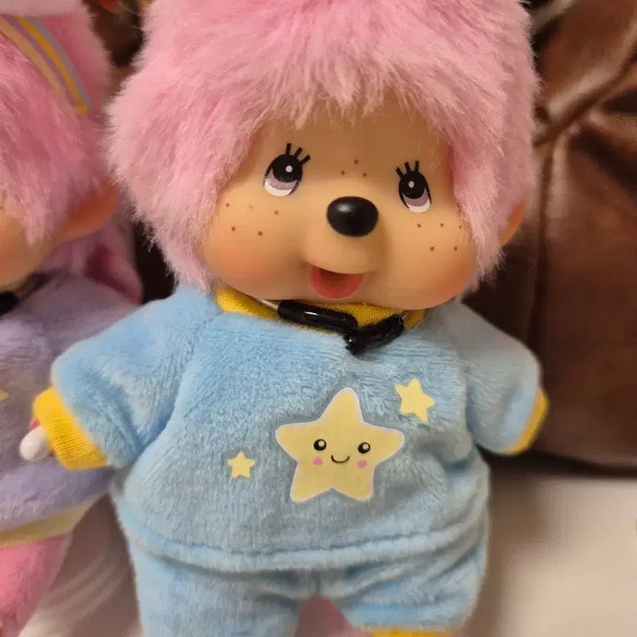 [BUNJANG] Monchhichi Keyring Set / 홍콩 잠옷 신상 몬치치 키링 세트