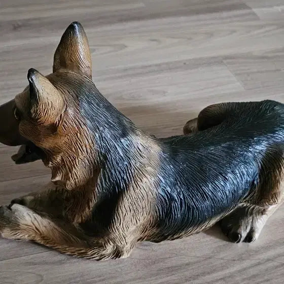 [BUNJANG] Italian Made Shepherd Dog Statue (Marble) / 이태리산 세퍼트 조각상
