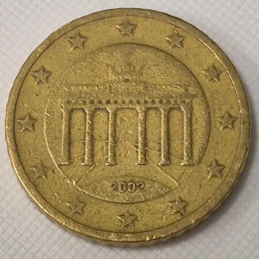 [BUNJANG] 2002 Euro 50 Cent Coin / 2002년 유로 50센트 동전 zk-3890