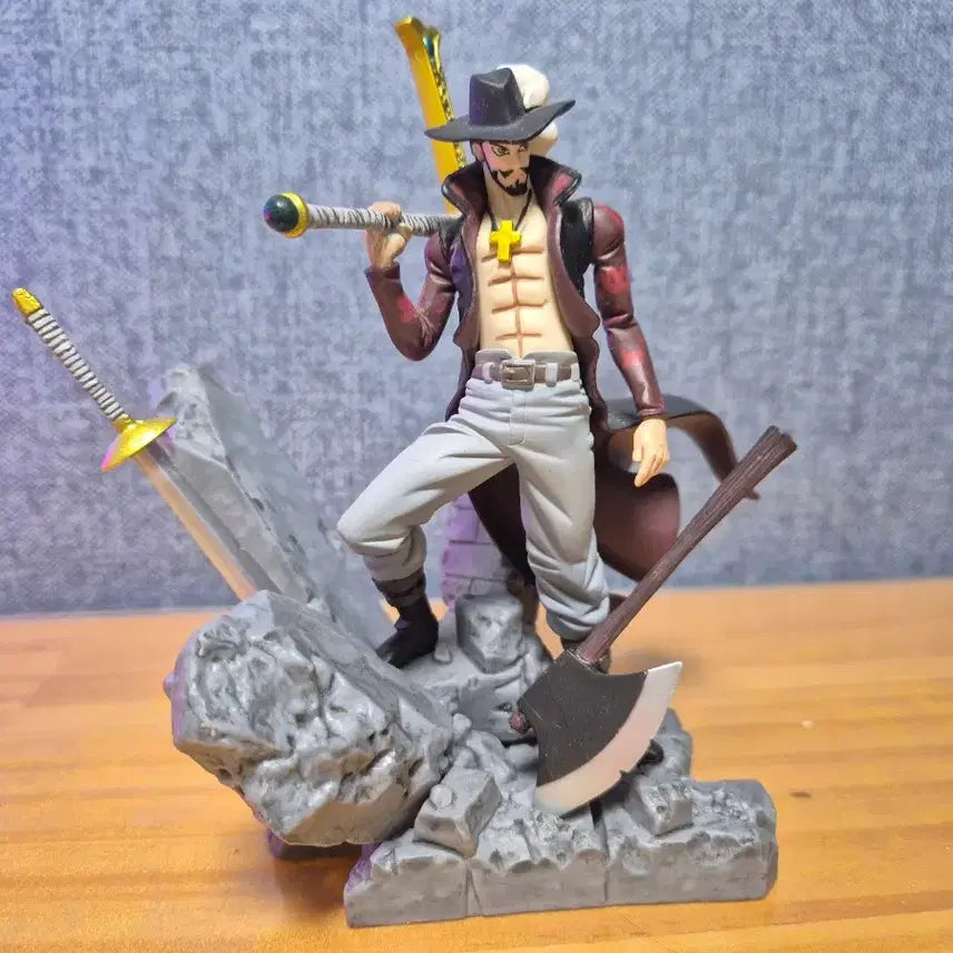 [BUNJANG] One Piece Mihawk Figure / 원피스 피규어 조형왕 미호크