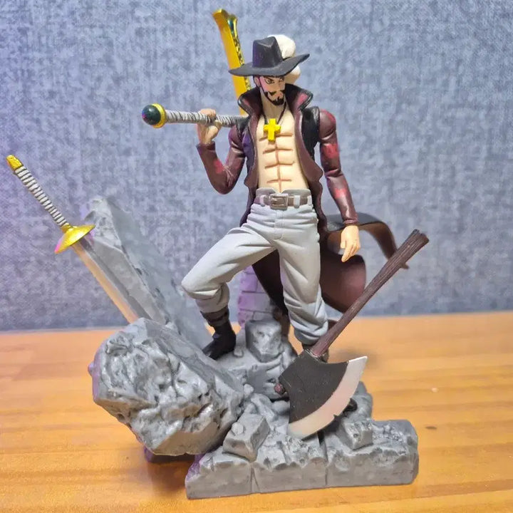 [BUNJANG] One Piece Mihawk Figure / 원피스 피규어 조형왕 미호크