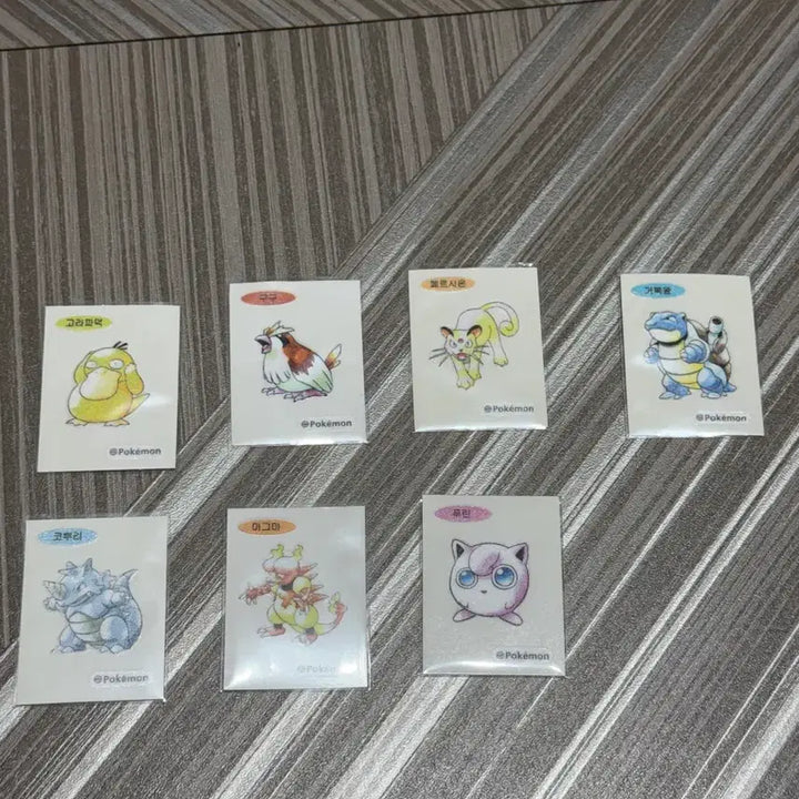 [BUNJANG] Pokemon 30th Anniversary Sticker Set / 포켓몬 30주년 띠부씰 교환 및 판매 합니다