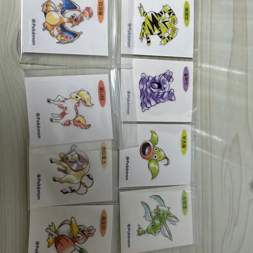 [BUNJANG] Pokemon 30th Anniversary Sticker Collection / 포켓몬 30주년 띠부실