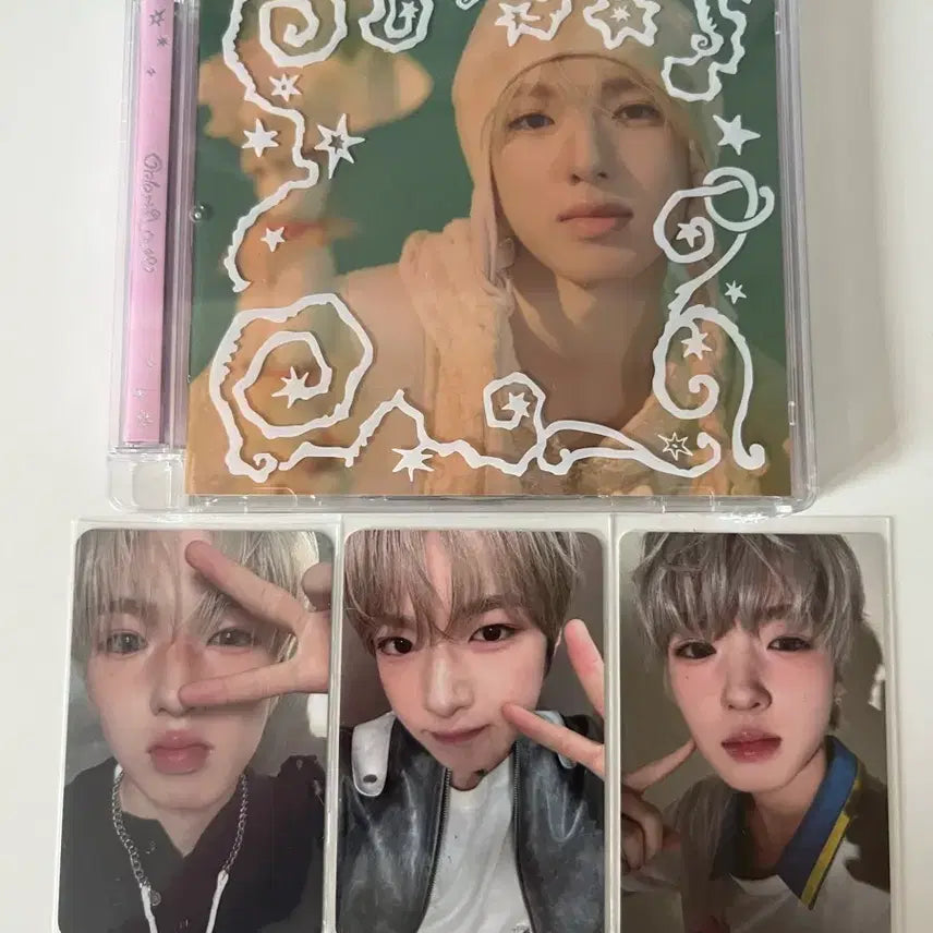 [BUNJANG] NCT WISH Sakurya Odd to Love Jewel (Sealed) + Smini (Unsealed) Bundle Set / 엔시티 위시 오드투러브 사쿠야 쥬얼 미개봉 트레카 포카 위드뮤 럭드 일괄