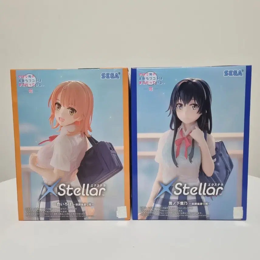 [BUNJANG] Sega Asuna Yukino My Youth Romantic Comedy Is Wrong Unsealed Figure Set / [미개봉]세가 이로하 유키노 피규어 역시 내 청춘 러브코메디는 잘못됐다