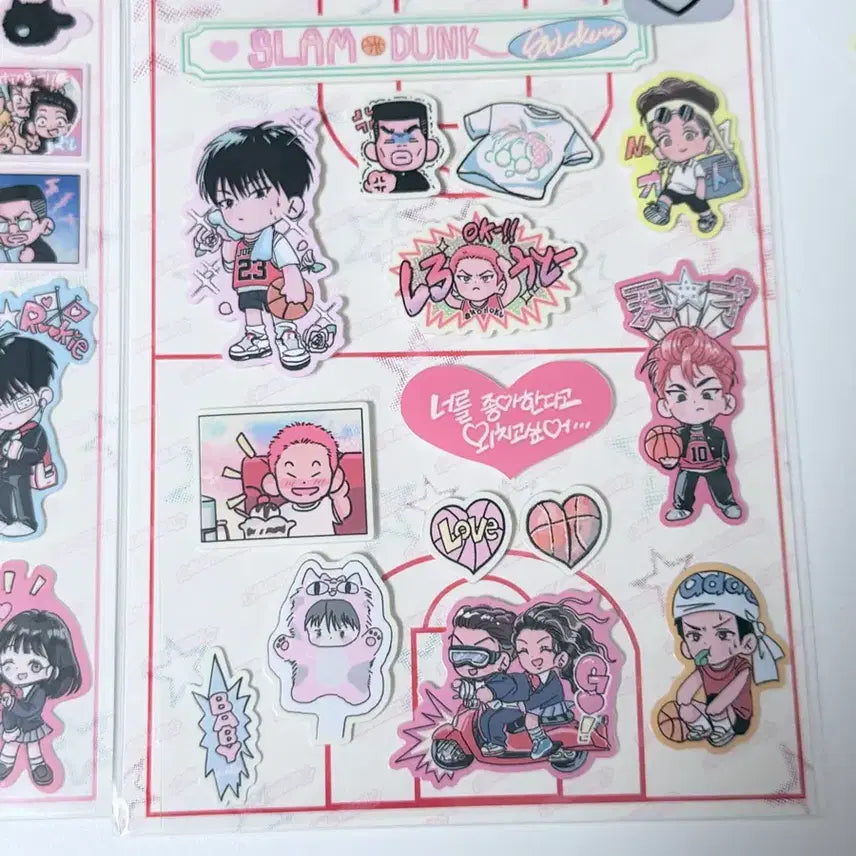 [BUNJANG] Slam Dunk Sticker Set / 슬램덩크 스티커 세트판매 비공굿