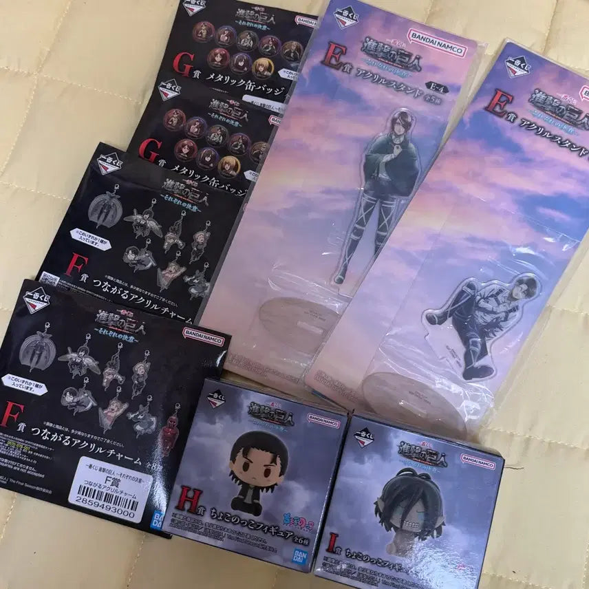 [BUNJANG] Attack on Titan Character Stand Collection / 진격거 하위상