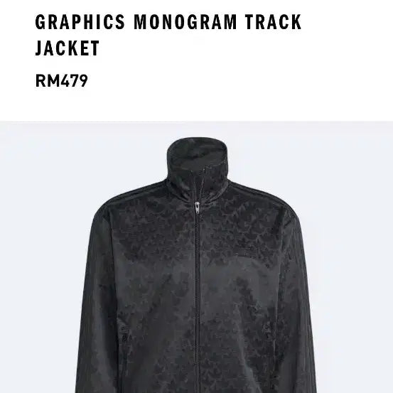 [BUNJANG] Adidas Monogram Track Top / 새상품) 아디다스 모노그램 트랙탑