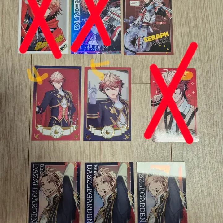 [BUNJANG] Nijisanji Seraph Lucky Draw Photocard / 니지산지 세라프 체키