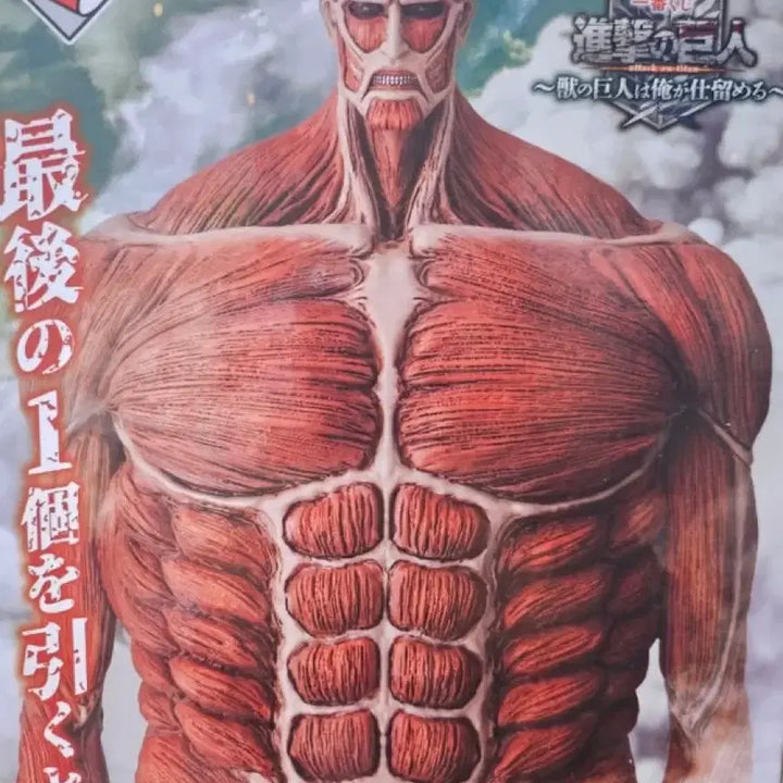 [BUNJANG] Attack on Titan Last One Prize Colossal Titan Figure / 진격의 거인 제일복권 라스트원 상 초대형 거인