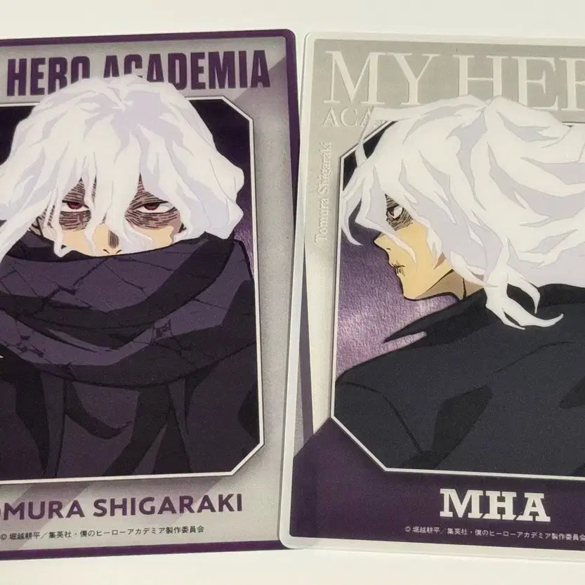 [BUNJANG] My Hero Academia Shigaraki Random Clear Art Card / 히로아카 나히아 시가라키 베이스야드 랜덤 클리어 아트카드