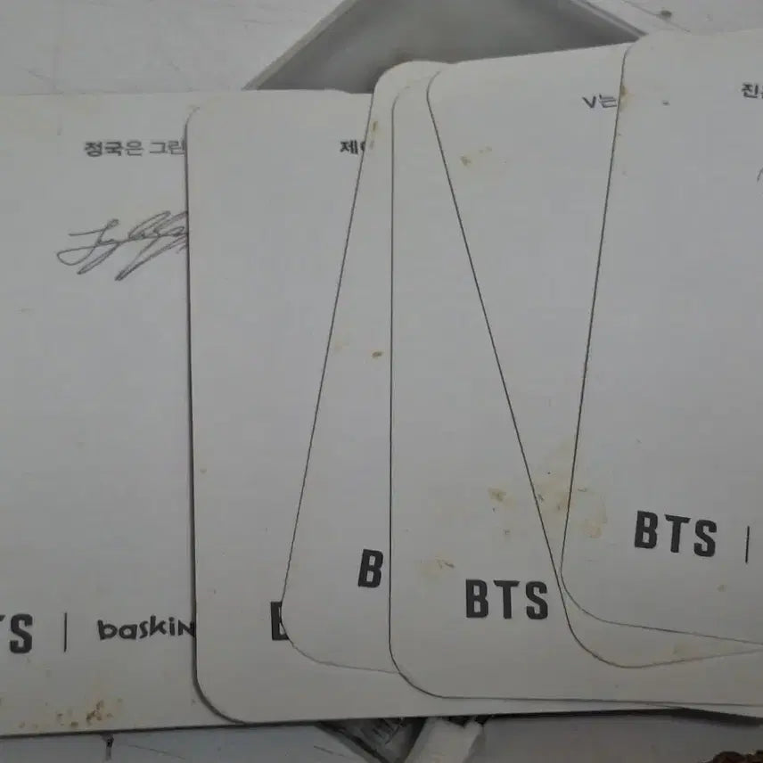 [BUNJANG] BTS Baskin Robbins Collaboration Goods / 방탄 bts 배라 굿즈