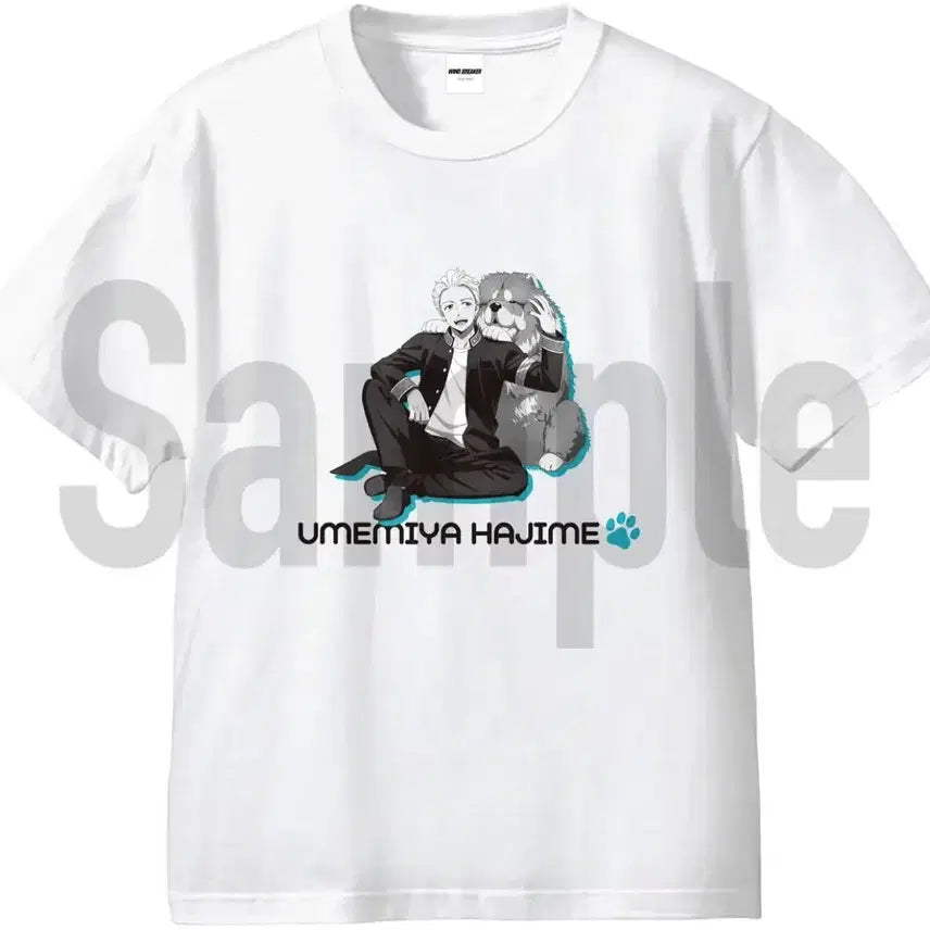 [BUNJANG] Wind Breaker Hajime Umemiya T-Shirt (L) Unused / 윈드브레이커 우메미야 하지메 반팔 티셔츠 L사이즈 미사용
