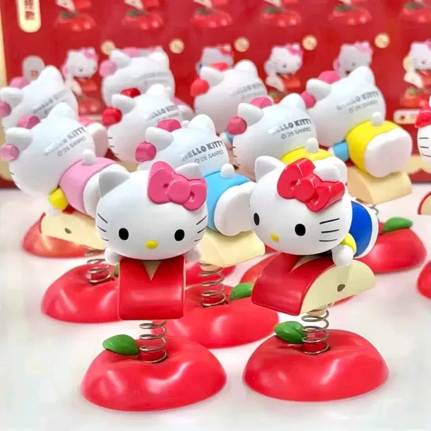 [BUNJANG] Hello Kitty Apple Figure (Sealed) / 사과 헬로키티 흔들피규어 미개봉 정품