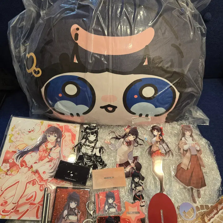 [BUNJANG] Shirayuki Hina Unsealed Bundle Set - Stellive Goods / 개봉품) 스텔라이브 시라유키히나 굿즈 일괄