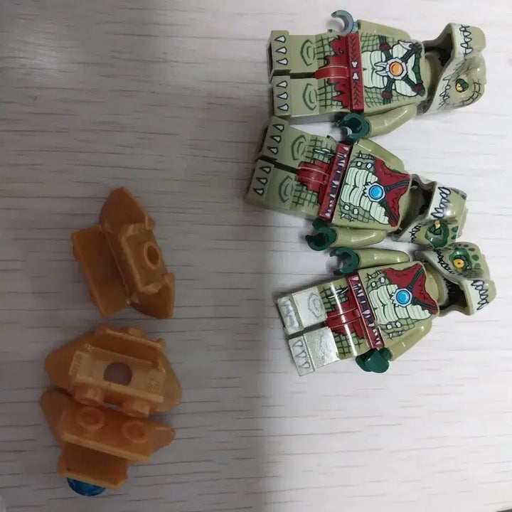[BUNJANG] LEGO Chima Crocodile Tribe Set (3 pieces) / 레고 키마 악어부족 3개