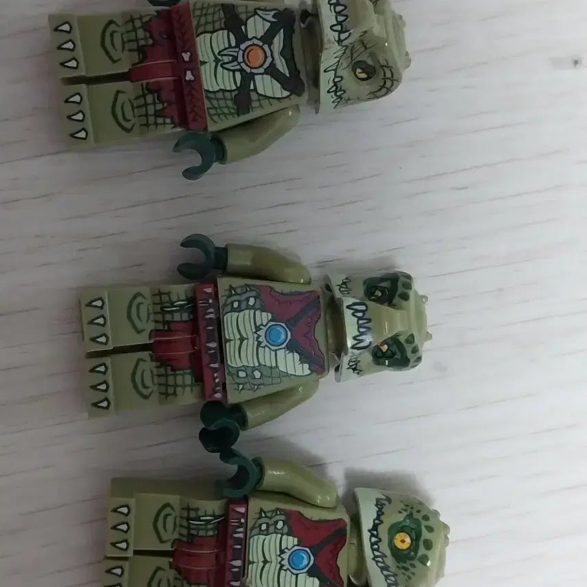 [BUNJANG] LEGO Chima Crocodile Tribe Set (3 pieces) / 레고 키마 악어부족 3개