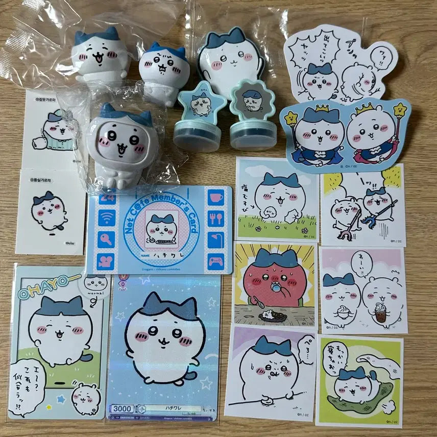 [BUNJANG] Bachiware &amp; Friends "Monjaki" Goods Bundle Set / 먼작귀 하치와레 굿즈 세트