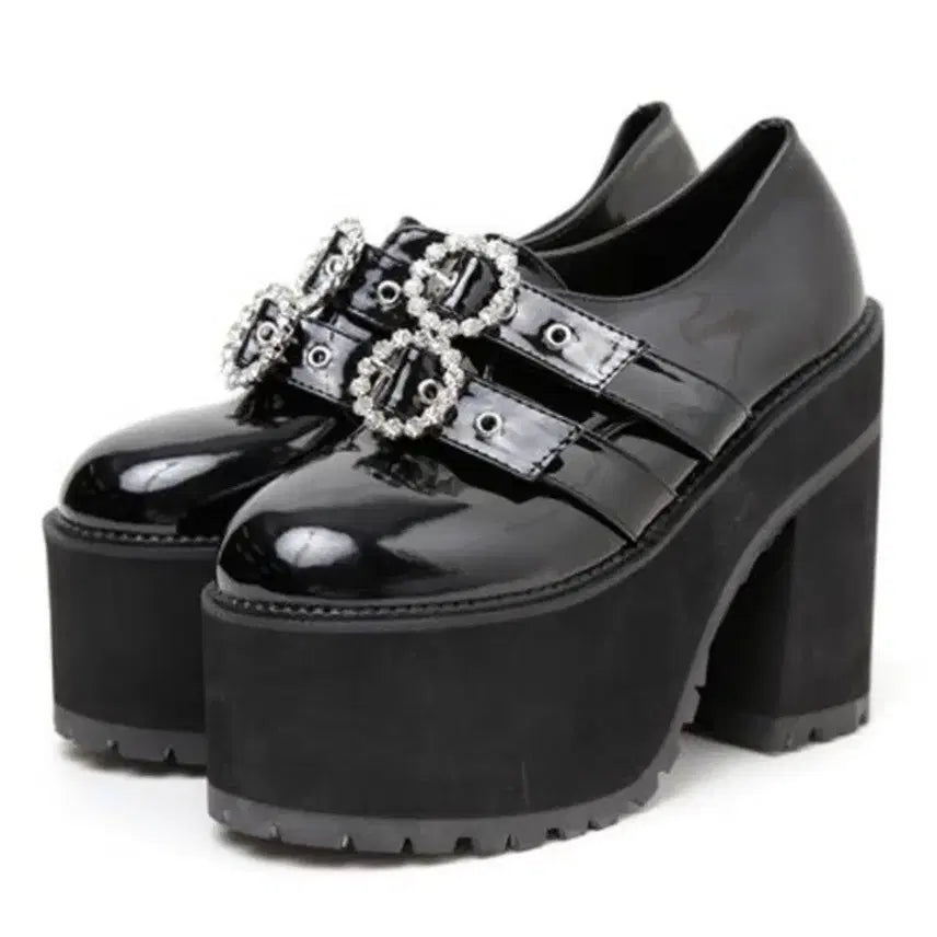 [BUNJANG] Bubbles 13cm Platform Shoes (Size 36 / 225-230) / 버블즈 13cm 통굽 36(225~230) (양산형 지뢰계 스나계 섭컬)