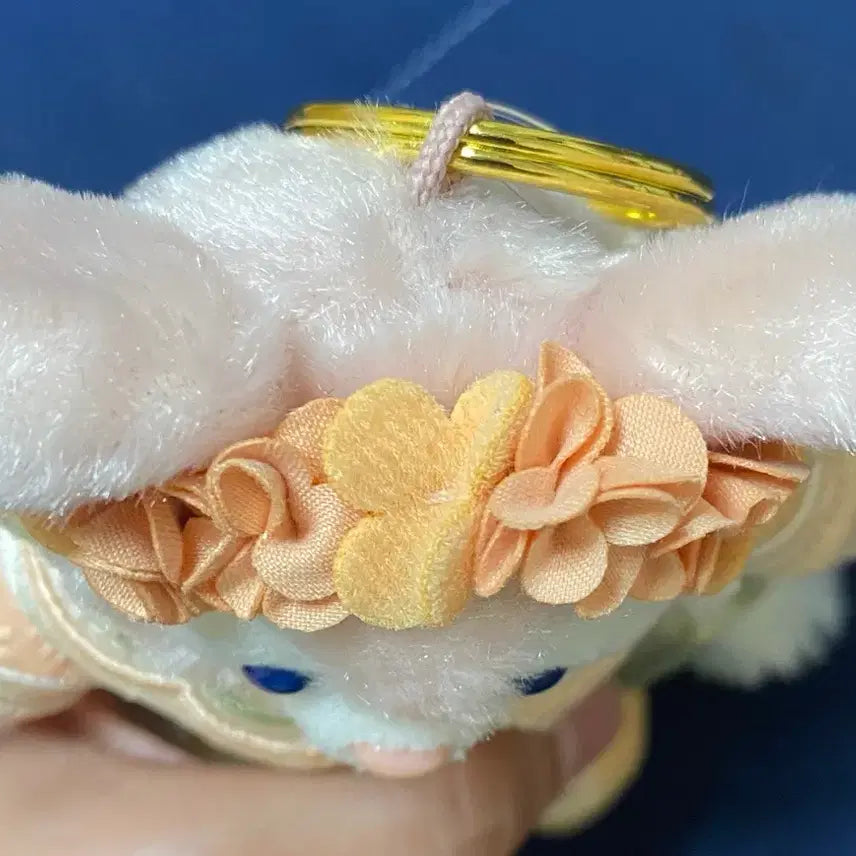 [BUNJANG] Disney LinaBell Flower Costume Plush Keychain / 디즈니 정품 리나벨 플라워 인형 키링!!