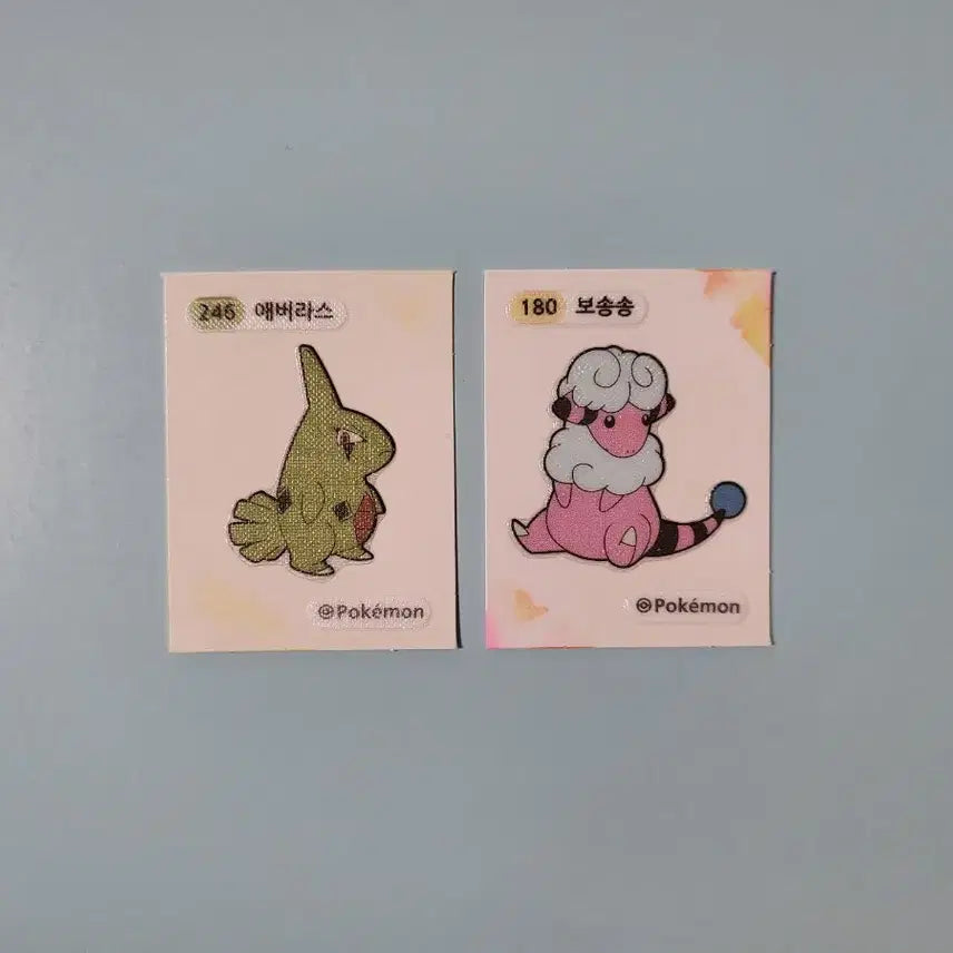 [BUNJANG] Cookie Run Pokemon Bread Stickers / 포켓몬스터 쿠키런 짱구 띠부씰 판매