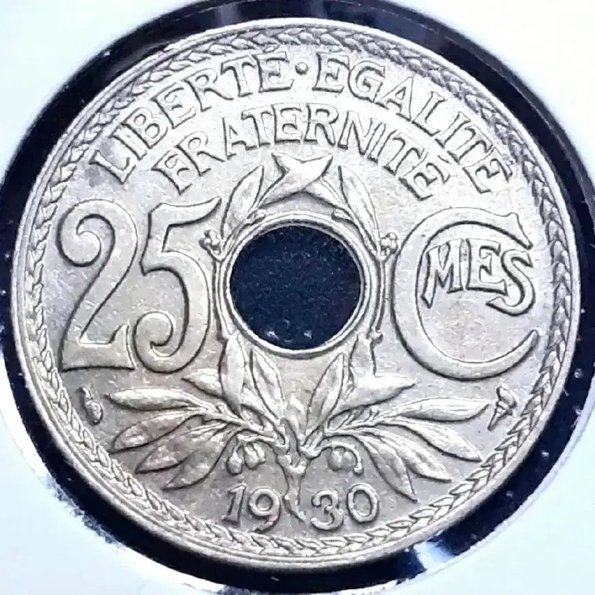 [BUNJANG] France 25 Centimes Coin (1930) / 프랑스 미사용 25상팀.외국주화 주화 화폐 동전
