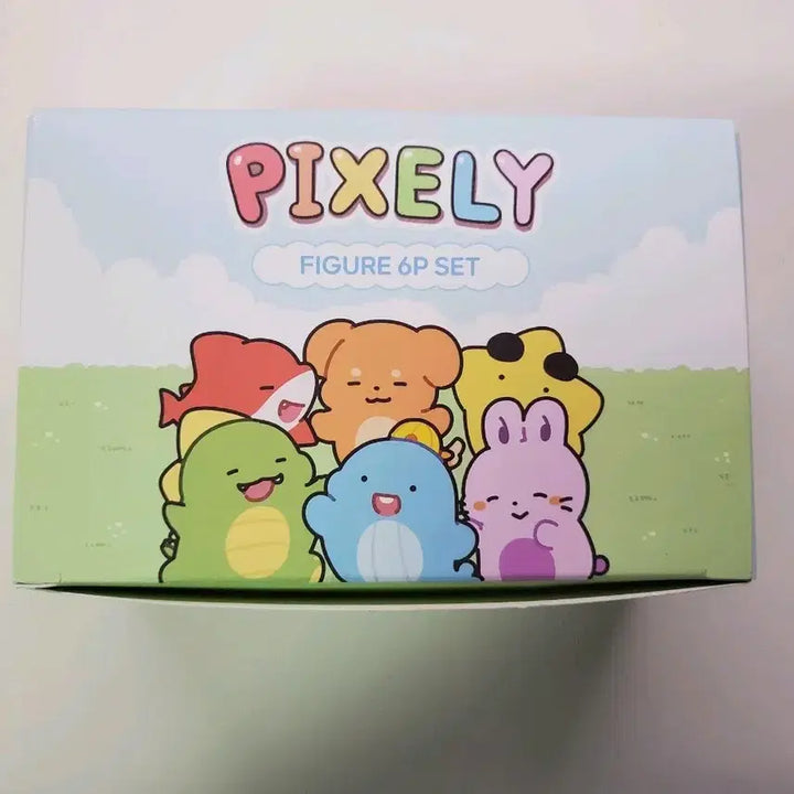 [BUNJANG] Pixely Figure 6 Types Set / 픽셀리 피규어 6종 세트