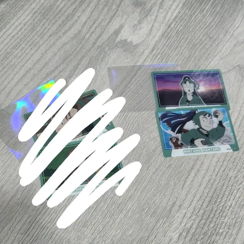 [BUNJANG] Nintama Rantaro Clear Card Isaku Senzo 6 Nin / 닌타마 클리어카드 포카 이사쿠 센조 6닌