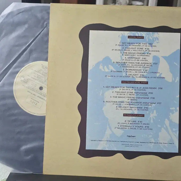 [BUNJANG] 2 Unlimited Get Ready! LP Vinyl / 2 Unlimited_Get Ready!_LP USA