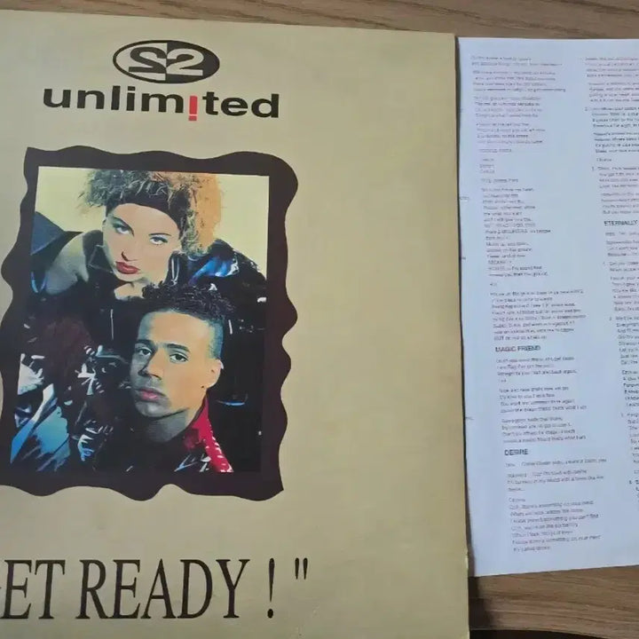 [BUNJANG] 2 Unlimited Get Ready! LP Vinyl / 2 Unlimited_Get Ready!_LP USA
