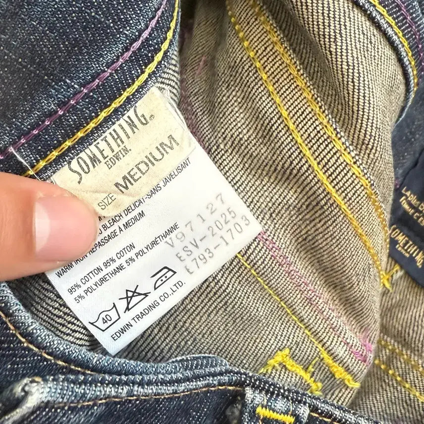 [BUNJANG] Edwin (Japan) Bootcut Denim Pants - Size M / SOMETHING BY EDWIN (Japan) 부츠컷데님팬츠 M