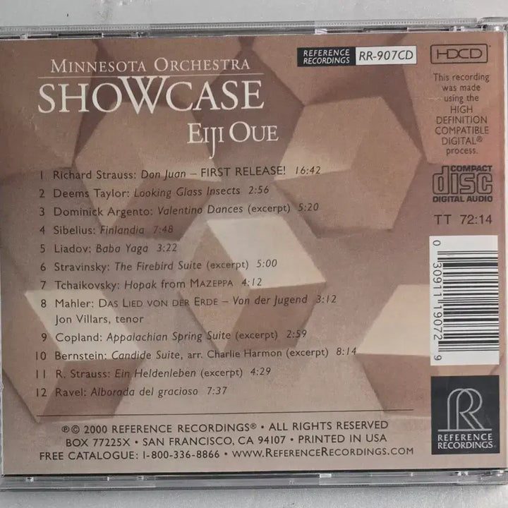 [BUNJANG] Reference Recordings HDCD &amp; Telarc UHQCD Audiophile CDs / 오디오파일 CD 2종 - 레퍼런스 레코딩스 HDCD / 텔락 UHQCD
