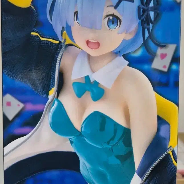 [BUNJANG] Taito Re:Zero Rem Bunny Figure (Sealed) / 미개봉)) 타이토 리제로 렘 버니 피규어