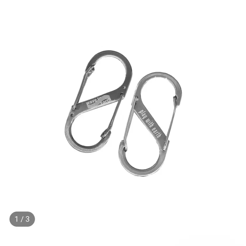 [BUNJANG] Wave to Earth Carabiner &amp; Keychain Bundle Set (Sealed) / 미개봉 일괄) wave to earth 카라비너, 키링 일괄