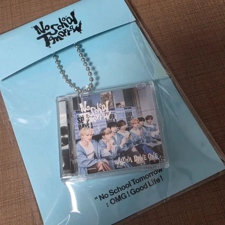 [BUNJANG] Alpha Drive One No School Tomorrow CD Charm / 마지막 1개) 엠카 알파드라이브원 노스쿨 공식 키링 ald1
