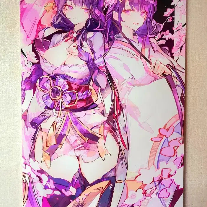 [BUNJANG] Genshin Impact Raiden Shogun Tapestry / 원신 라이덴쇼군 태피스트리 판매