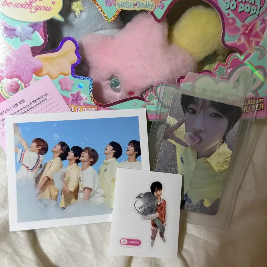 [BUNJANG] NCT WISH Wish &amp; Wink Club Pop Up Lucky Draw Photocard (Sakura) / 엔시티위시 위츄 팝츄 개봉앨범 판매 양도 (포카O사쿠야)
