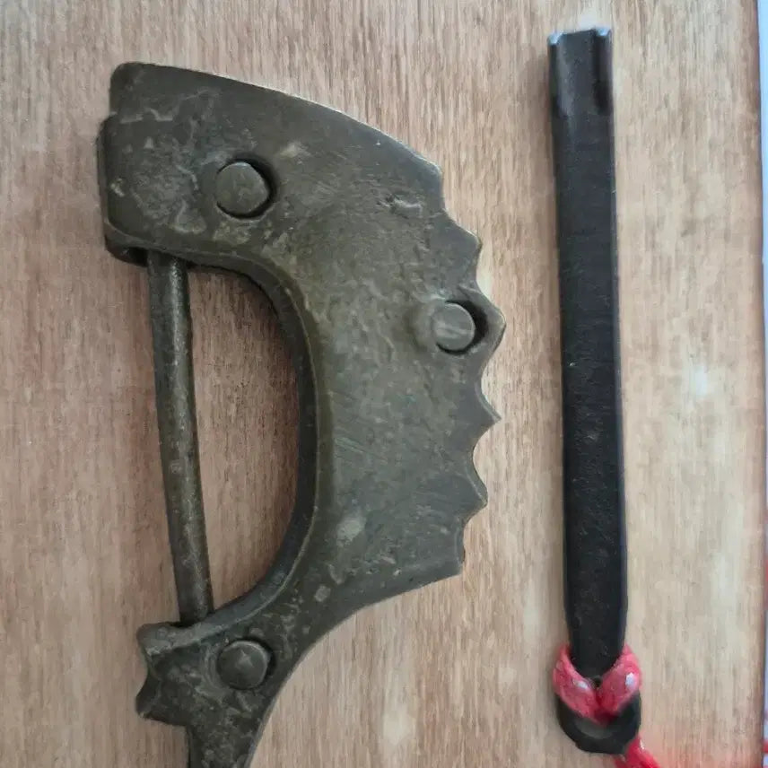 [BUNJANG] Vintage Brass Fish Lock / 옛날 빈티지 황동 물고기 자물쇠