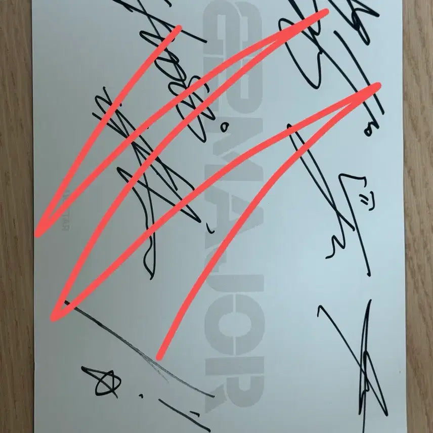[BUNJANG] 82Major Signed Group Photocard / 친필사인 단체 싸인 에투메 82major 에이티투메이저 남성모 박석준