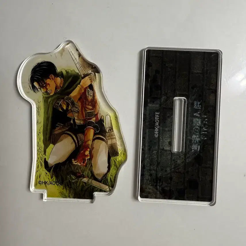 [BUNJANG] Attack on Titan Levi Exhibition Acrylic Stand / 진격의거인 진격거 리바이 전시회 아크릴