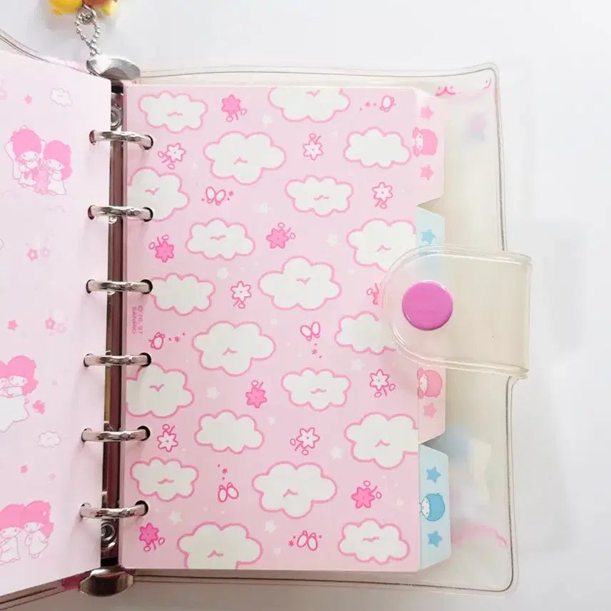 [BUNJANG] Sanrio Little Twin Stars Kiki Lala Classic Diary Red Mametarou / 키키라라다이어리 고전키티다이어리 고전다이어리 육공다이어리 빨간마멜