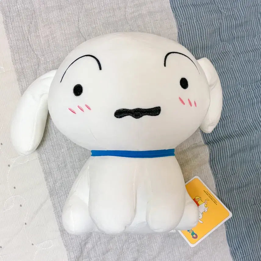 [BUNJANG] Crayon Shin-chan White Dog Plush / [새상품 직거래 5천원] 짱구는 못 말려 흰둥이 인형