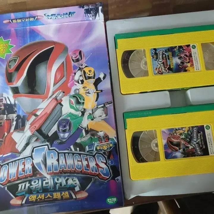 [BUNJANG] Power Rangers Action Special Part 1 &amp; 2 Set New / 파워레인저 액션스페셜 상하편 2장세트 신품