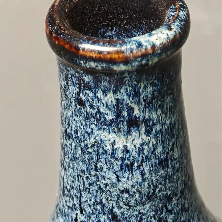[BUNJANG] Geum Song Dae Celadon Porcelain Small Vase with Kiln Spur / 금송대 갑발이 붙은 군요자기 소호병 중국도자기 골동품 고미술품 수집품