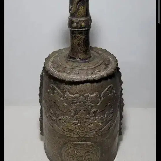 [BUNJANG] Double Phoenix Hand-cast Bronze Bell / 쌍봉황 손종